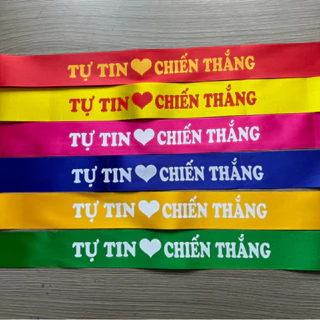 Băng rôn cổ động đeo trán
