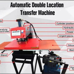 MÁY ÉP NHIỆT THỦY LỰC 60X80