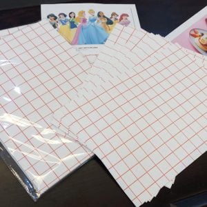 Giấy màng cao su in áo sáng màu