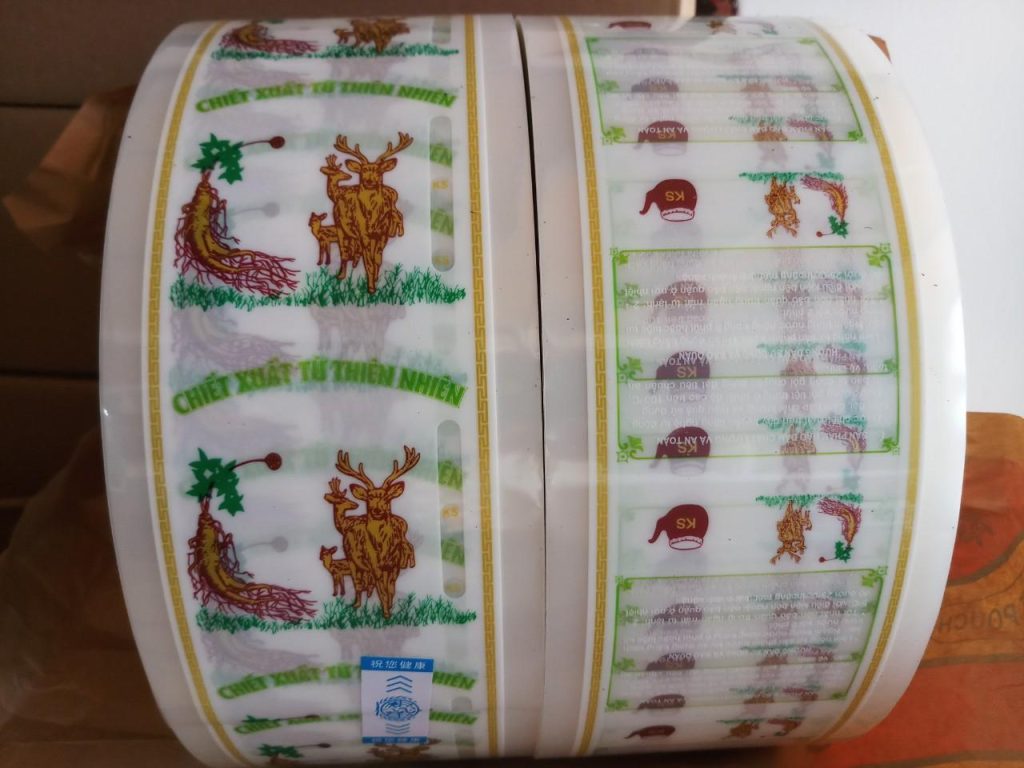 Cuộn túi đóng gói thuốc đông y Kansai KS01 (PET)