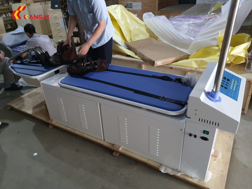 Giường kéo giãn cột sống cao cấp 5D model YP-2009B