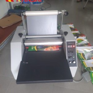 Máy cán màng nhiệt 350 lô Inox - Hình ảnh 7