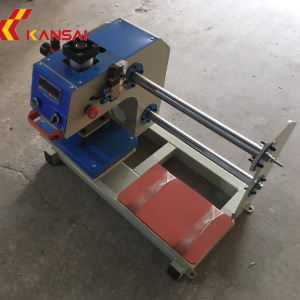 Máy ép logo khí nén hai mâm nhiệt khổ 20 x 30