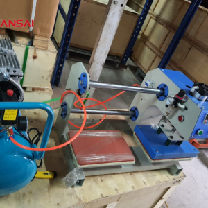 Máy ép logo khí nén hai mâm nhiệt khổ 20 x 30 - Hình ảnh 3