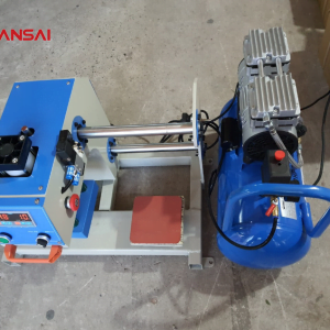 Máy ép logo khí nén hai mâm nhiệt khổ 20 x 30 - Hình ảnh 4