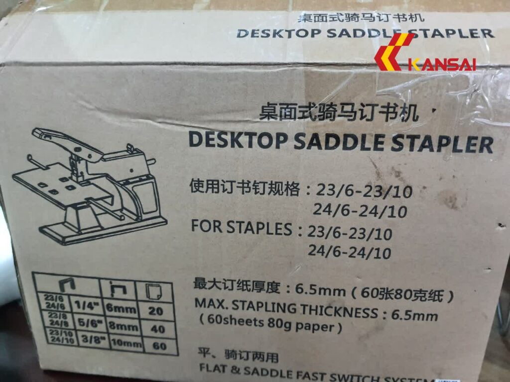 Bàn dập ghim giữa và bấm phẳng khổ A3