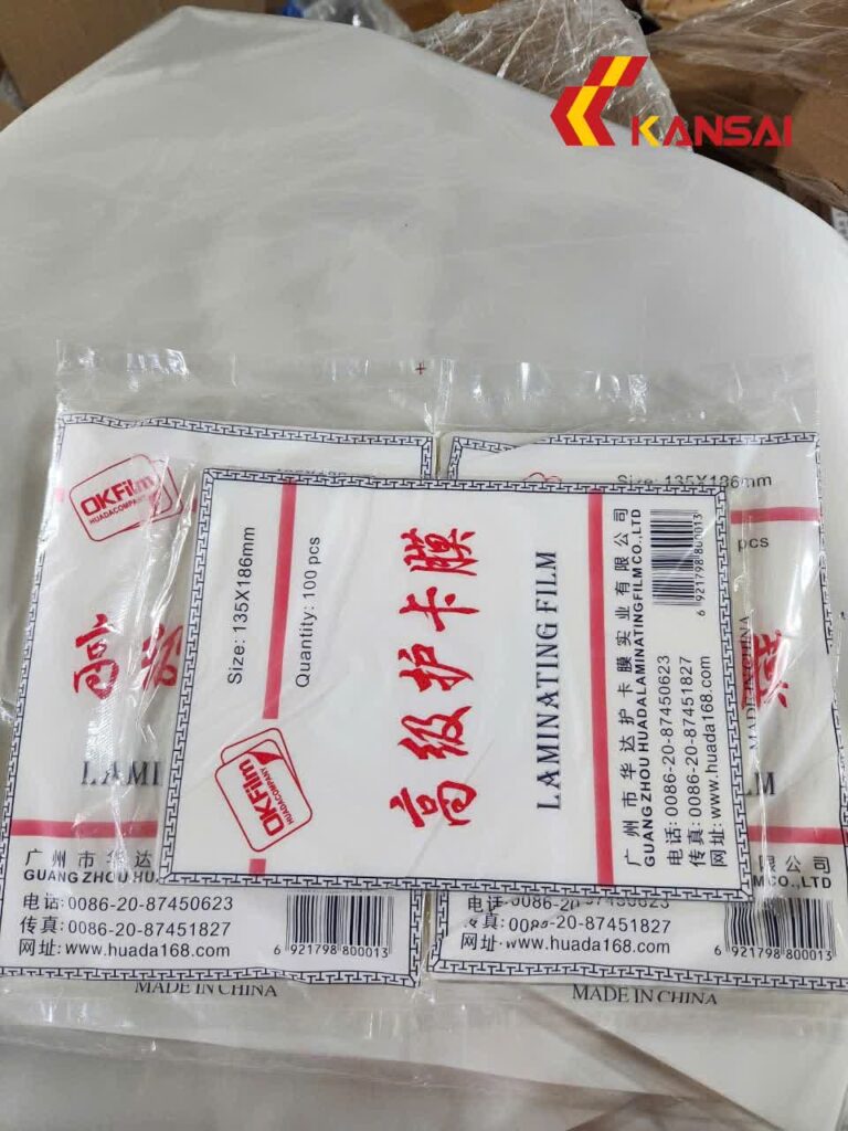 Giấy ép Plastic khổ 13 x 18cm (CP2)