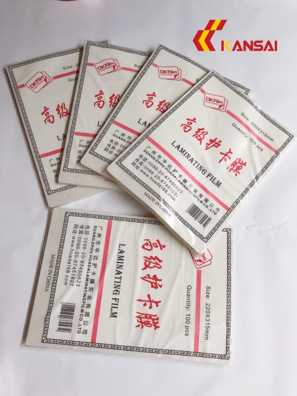 Giấy  ép  Plastic  khổ  A4  220x315  (CP6)