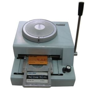 MÁY DẬP SỐ NỔI TRÊN THẺ NHỰA - Hình ảnh 2