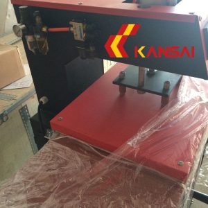 Máy ép nhiệt khổ 40x60 (ép bằng hơi) - Hình ảnh 2