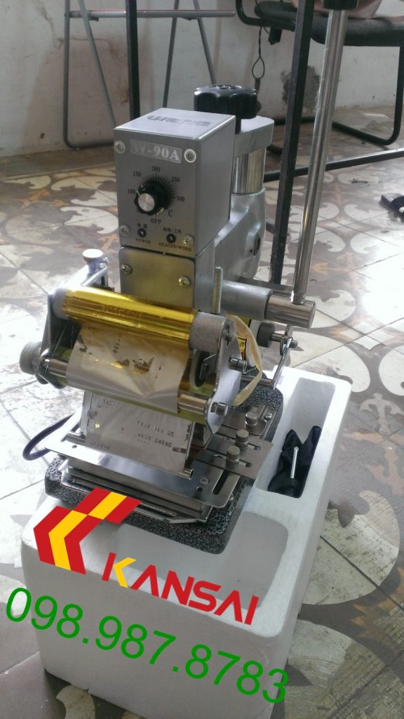 Máy phủ nhũ trên thẻ KS-90