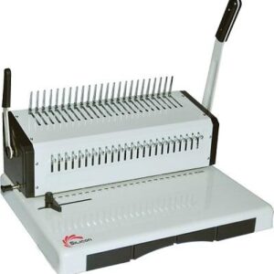 Máy đóng gáy xoắn nhựa SILICON 24HX