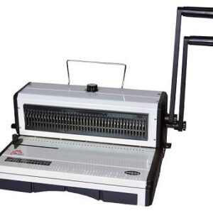 Máy đóng gáy xoắn sắt kép SILICON 31WF