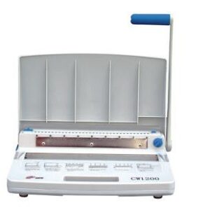 Máy đóng gáy xoắn sắt kép SUPU CW 1200