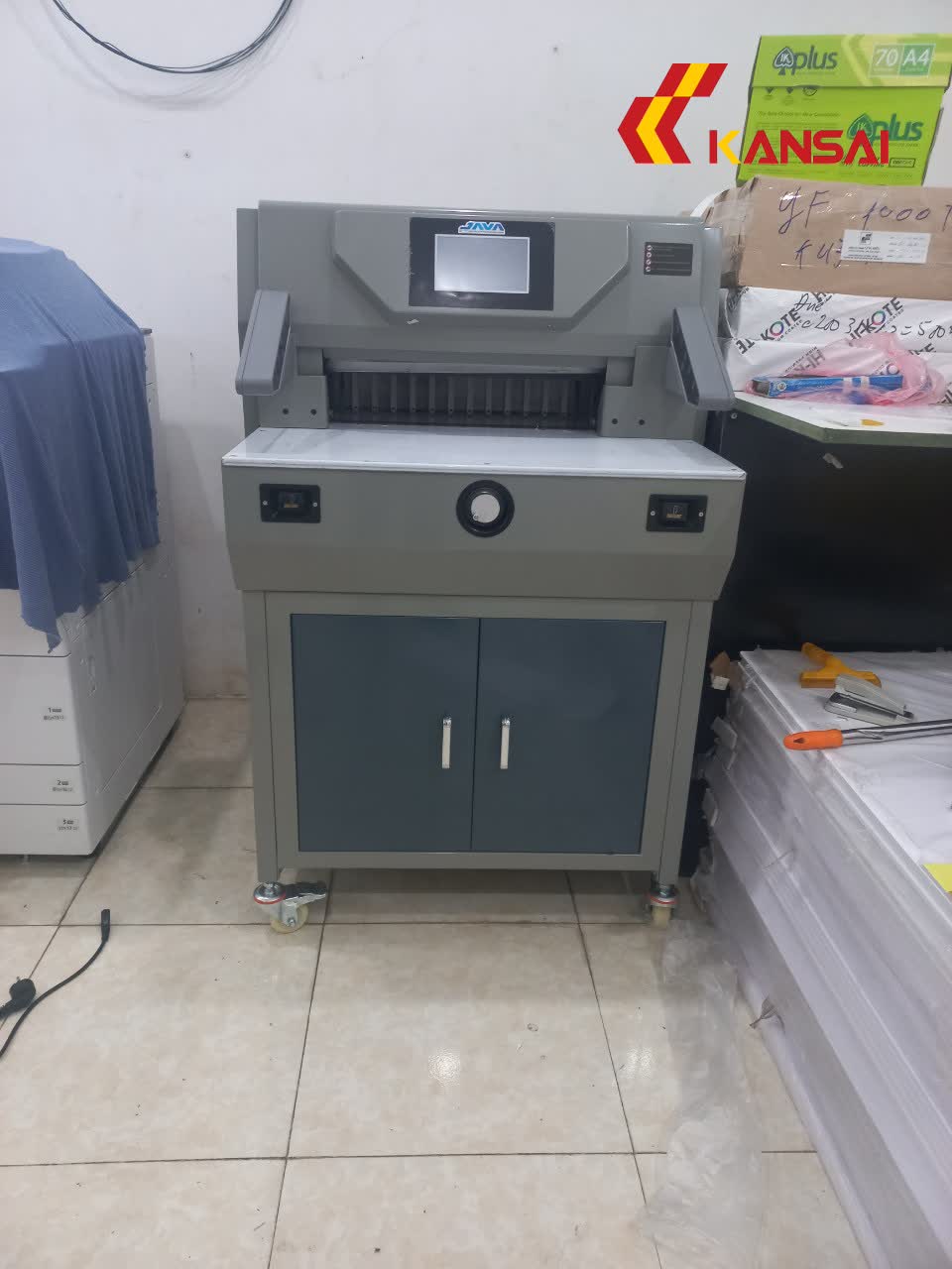Máy xén giấy WH 500V9 - Ảnh 4