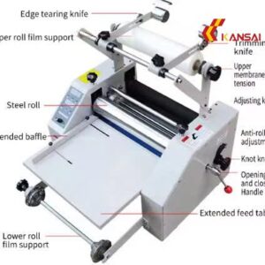 Máy cán màng CG8350 không có băng tải - Hình ảnh 4