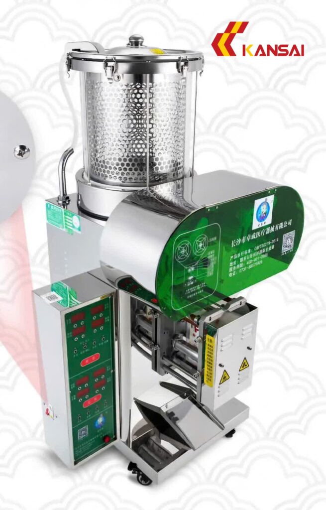 Máy sắc thuốc và đóng túi 1 nồi YJCLW 20/1+1