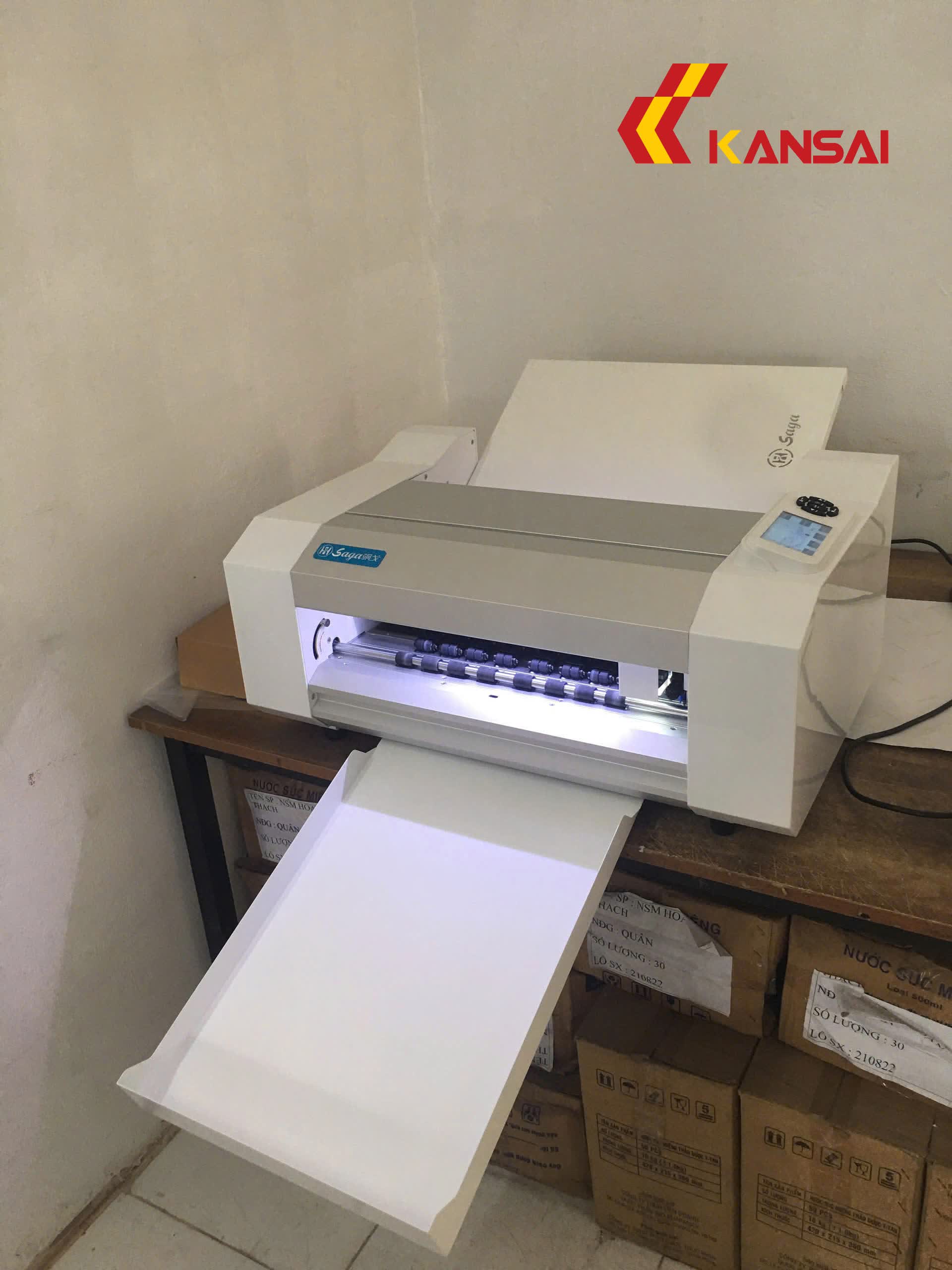 Máy cắt bế decal Saga SC30II Pro+ - Ảnh 4