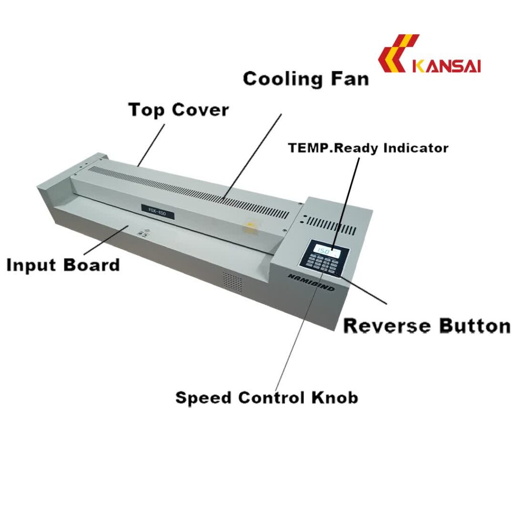 Máy ép plastic FGK-650 (khổ A1)